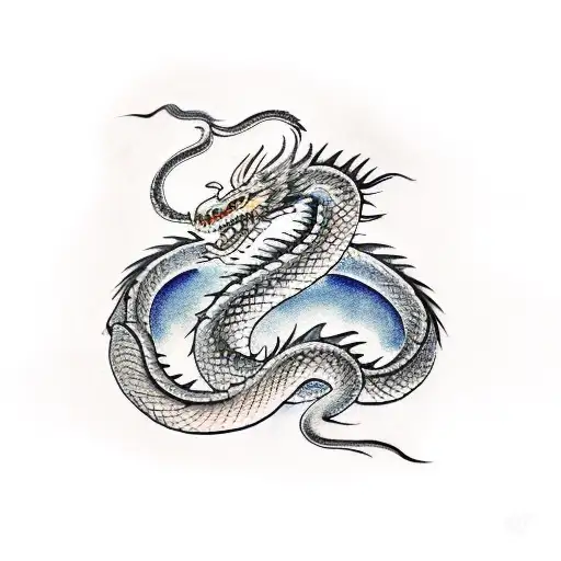 Dragon And Snake Chinese