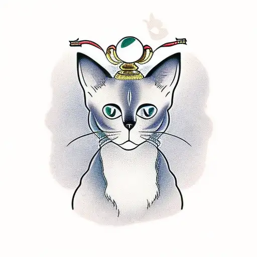 Siamese Cat And Pointer Dog