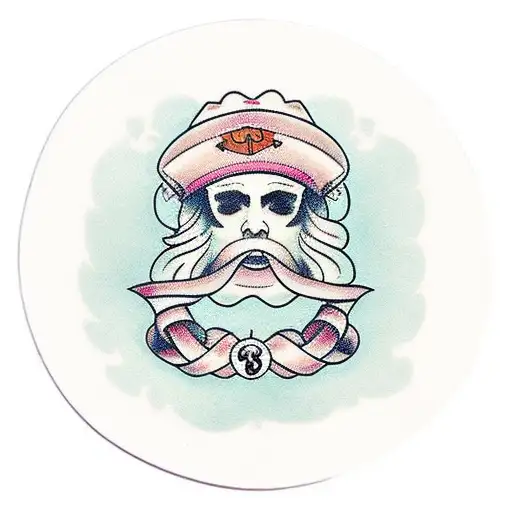 Tattoo Covering Up The Word Hannah With A Simple Design