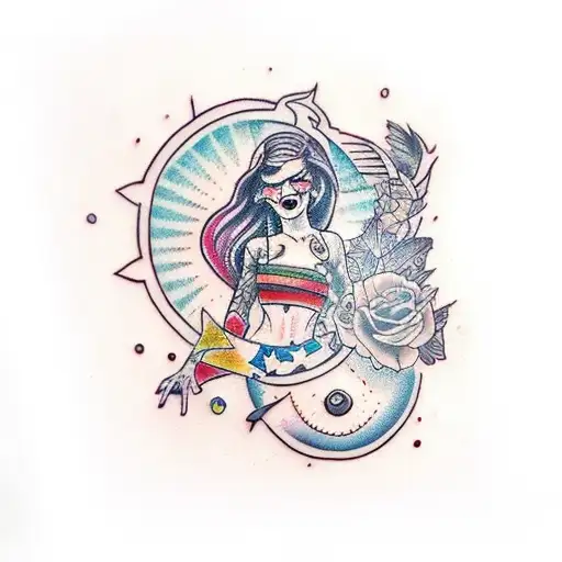 Half Alien Half Girl Cute