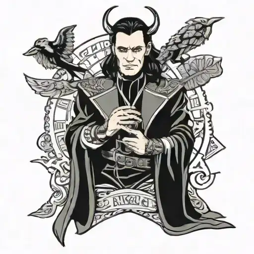 Loki Holding The Timelines