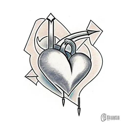 Heart With Arrow Name Yogi
