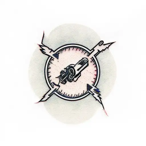 Motorcycle With Word Bullet Incorporated It