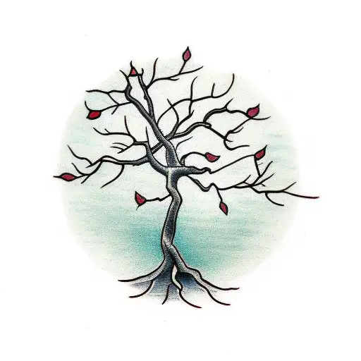 Tree With 3 Branches