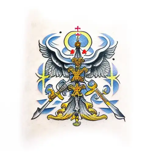 Russian Orthodox Bible With Battle