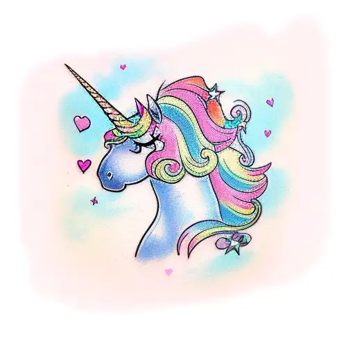 Love Daughter Unicorn Fun