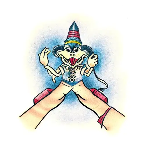 Puppeteer Witch Hand Y2k