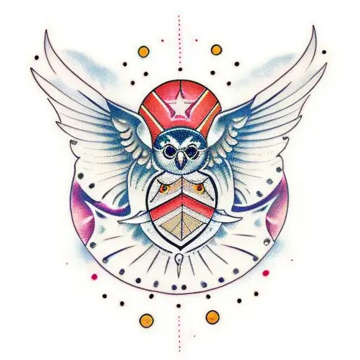 Buho Con Signo Virgo