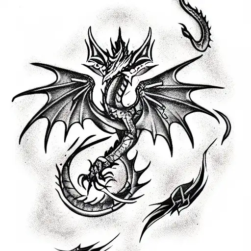 Dragon Skyrim Magic Fire