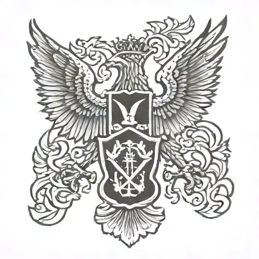 Serbian Double Headed Eagle