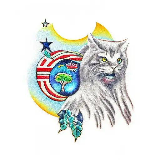 Time Moon Eye Tree Australia Scotland