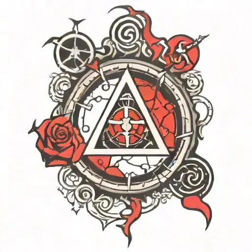 Heartless Symbol On Top Of Transmutation Circle