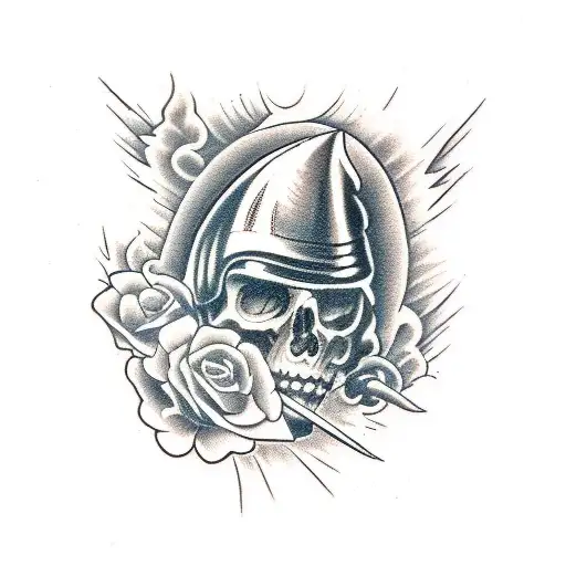 Dagger Black And Grey