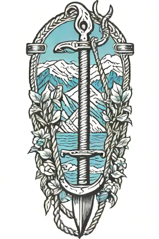 Mountain Ropes Ice Axe