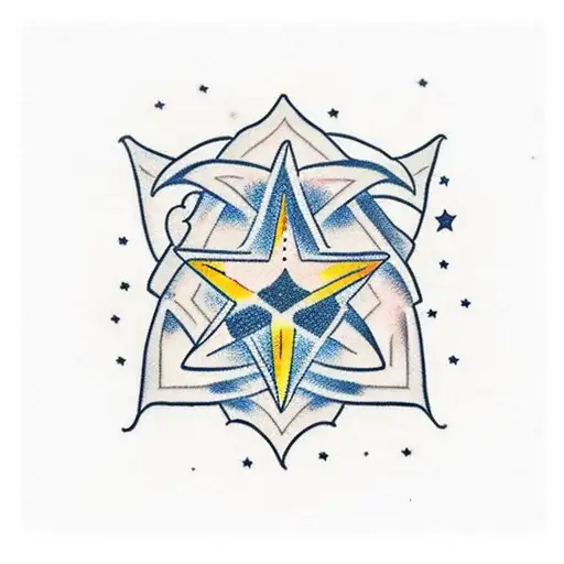 Star With Number 24 Inside