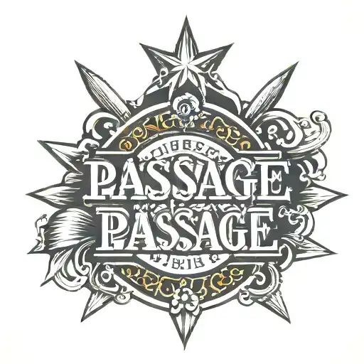 Lettering The Passage