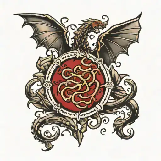 Fire And Blood Drop