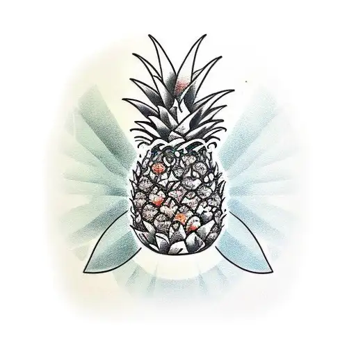 Bee With A Torso Of A Pineapple