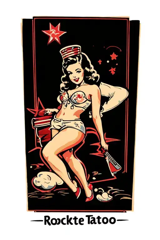 Rockette Pin Up Girl