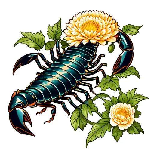 Chrysanthemum Scorpion