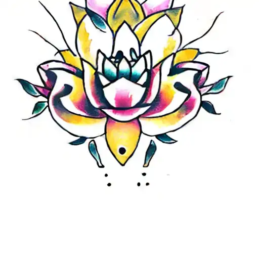 A Lotus Flower
