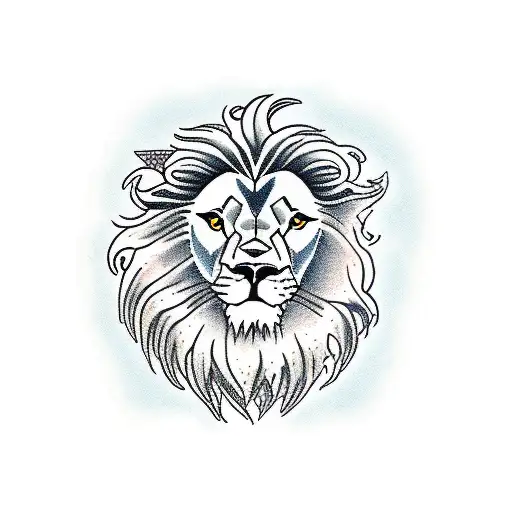 Lion With Ram And Bull