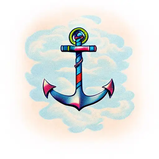 Anchor With Condor On Top