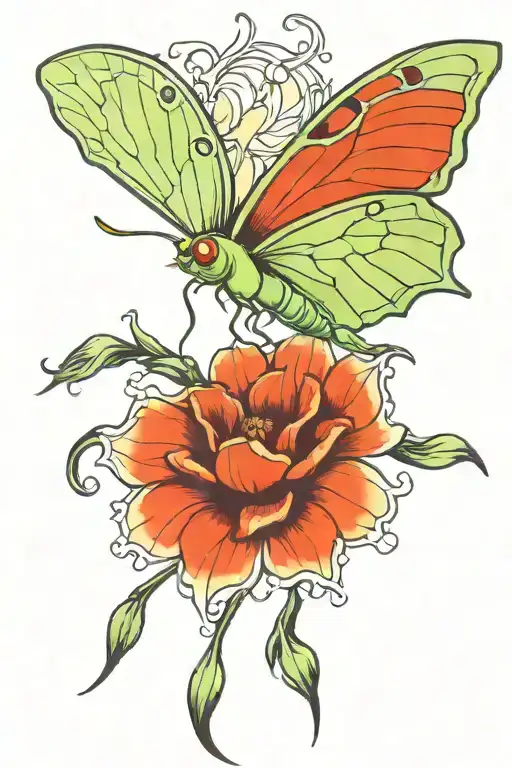 Luna Moth Interstellar