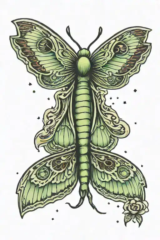 Luna Moth Space