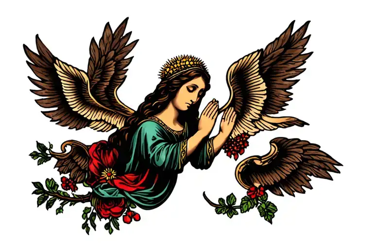 Religious Woman Praying