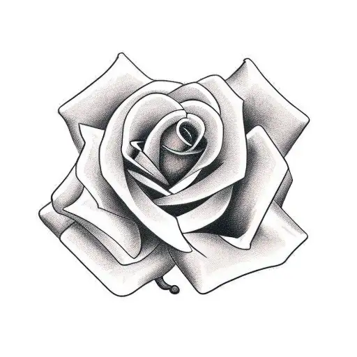 Rose With Rope For Wrist