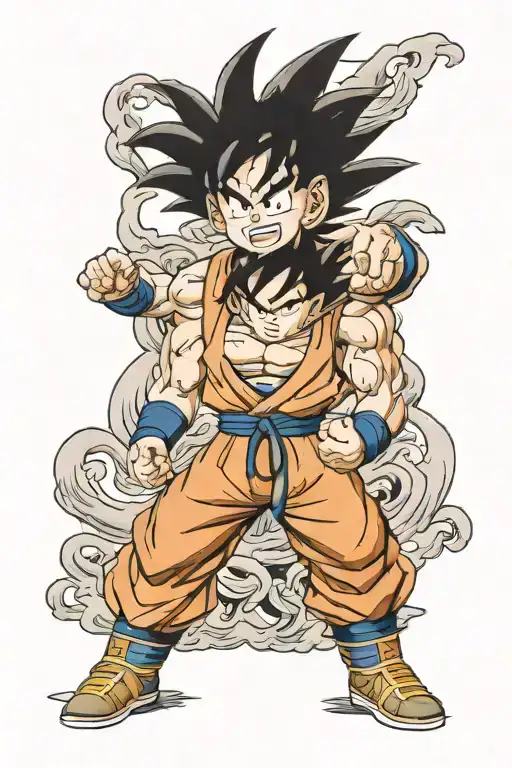 Memorial Tattoo For My Son Goku