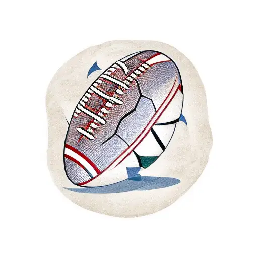 A Traditional Style Tattoo Of A Football Stadium With Fans Cheering