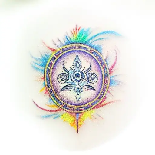 3D Tatoo Art Work Of The Name Of Deepjyot With Heart Designs