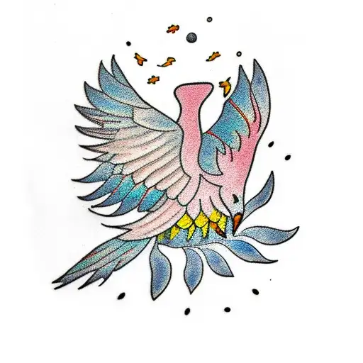 Tree Of Life 9 Raven Flying Away