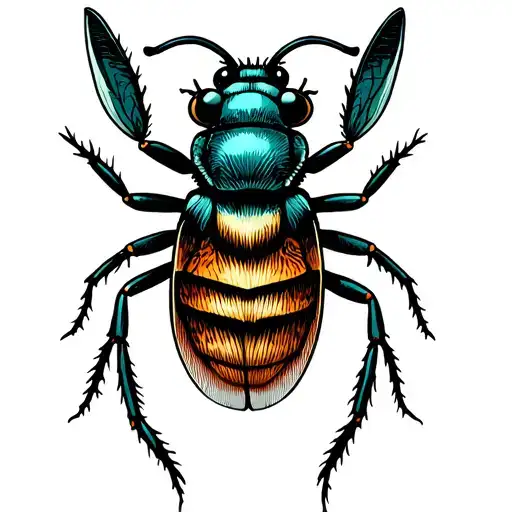 Dark Forest Creepy Insects