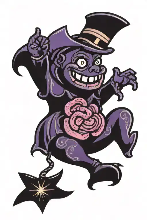 Purple Sour Patch Kid Goth