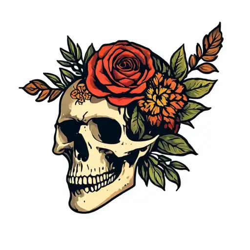 Dark Creey And Earthy Elements