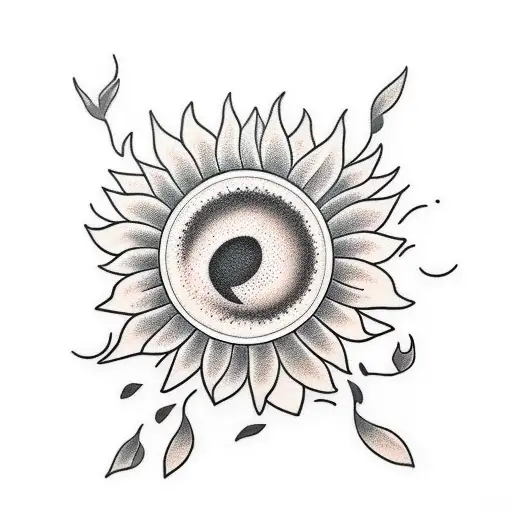 Sunflowers In A Coffee Mug