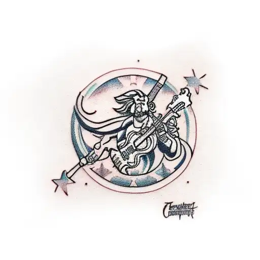 Centaur With A Guitar