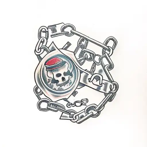 Closed Book With Chains