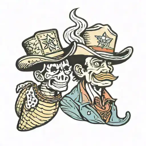 Peanut And Warhols Banana Wearing Cowboy Hat