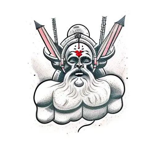 Ancient Reek Titan Atlas Struggling To Hold The Sky