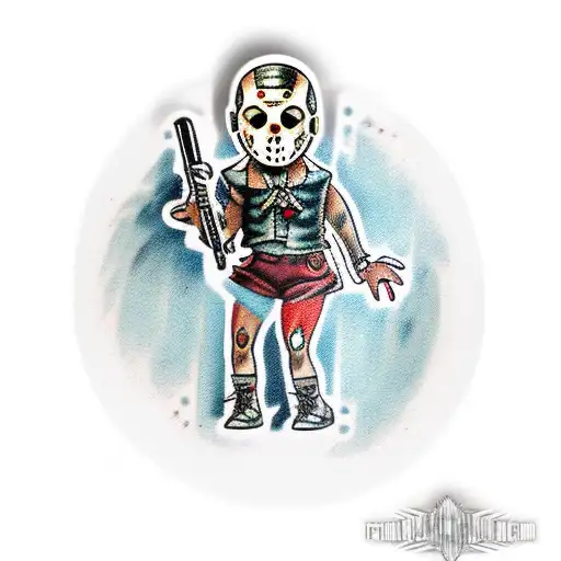 Pin Up Doll Female Jason Voorhees