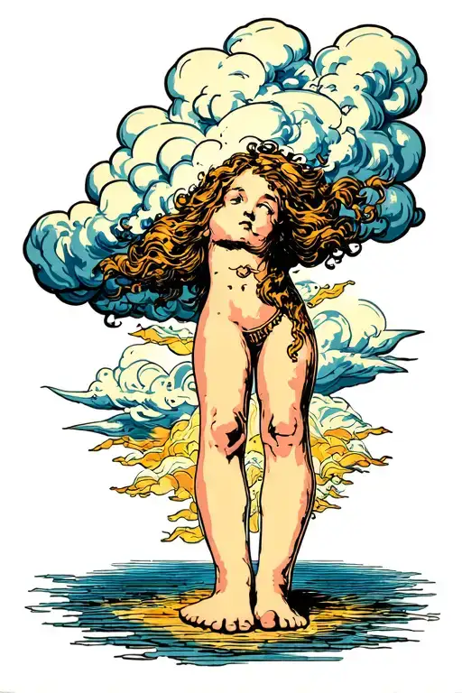 Storm Cloud With Bare Feet