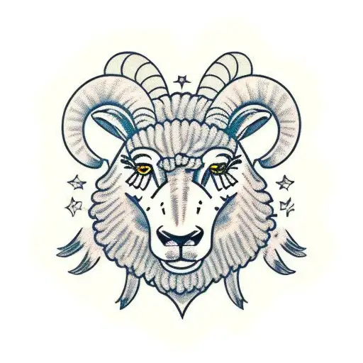 Sheep Wearing Wolf Headress