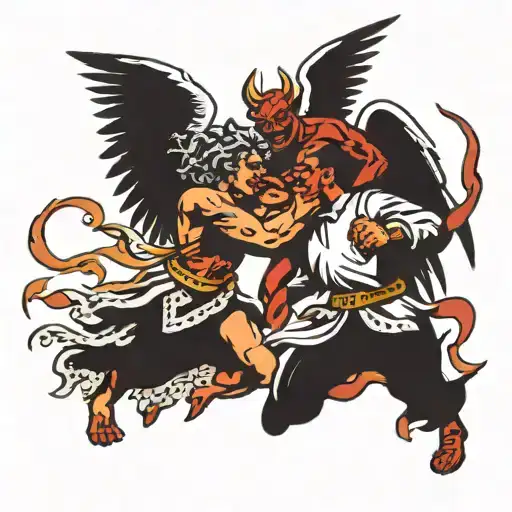 Angel Devil Fight