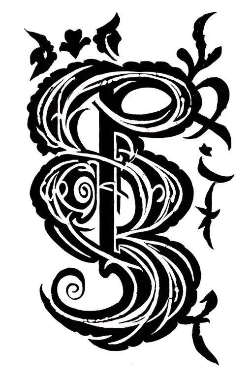 Ambigram Word Laced
