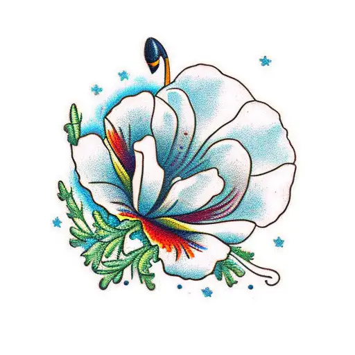 California Poppy Flowering