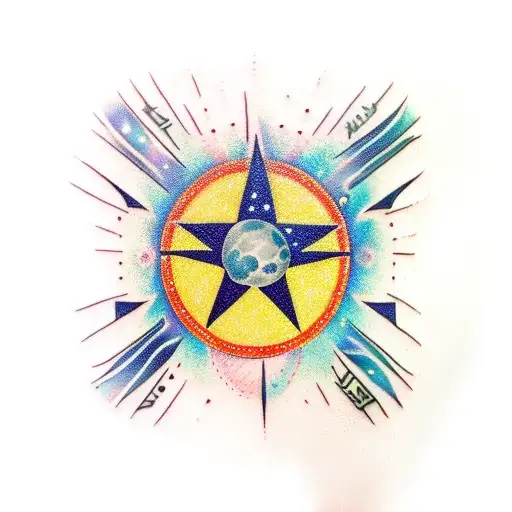 Space X Galaxies Guns N' Roses Nirvana Universe Apollo 13 Fender Guitar Poland